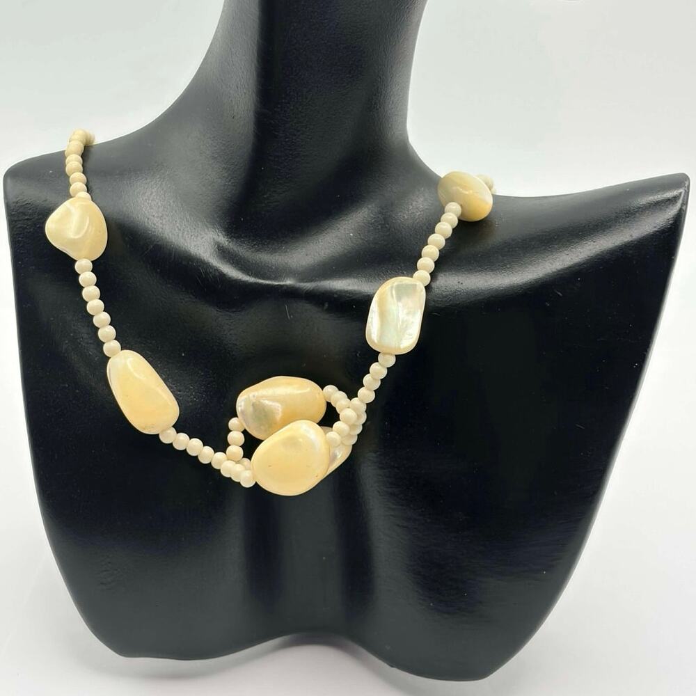 Cream Seashell Necklace